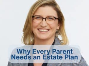 an estate lawyer in Los Angeles smiling and talking about the importance of why parents need estate plans for their children