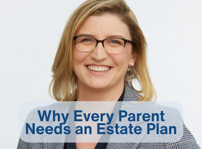 an estate lawyer in Los Angeles smiling and talking about the importance of why parents need estate plans for their children
